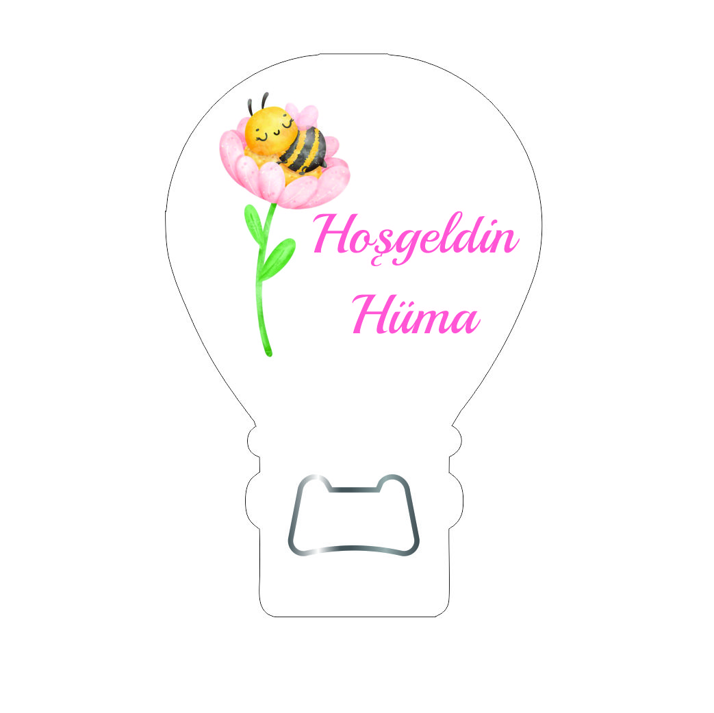 çiçek üstünde arı